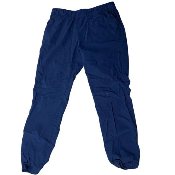 sahalie Pants - Sahalie Women's Navy Blue Athleisure Casual Joggers Pants Size Small